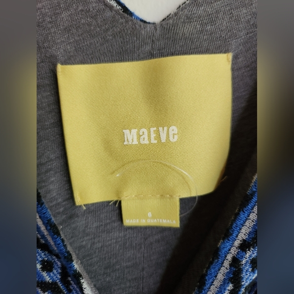 ANTHROPOLOGIE / Maeve Lazuli Knit Dress - 6 - Picture 2 of 3